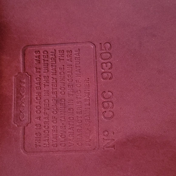 Vintage Coach Bucket Tote Bag 9305 - Picture 5 of 7